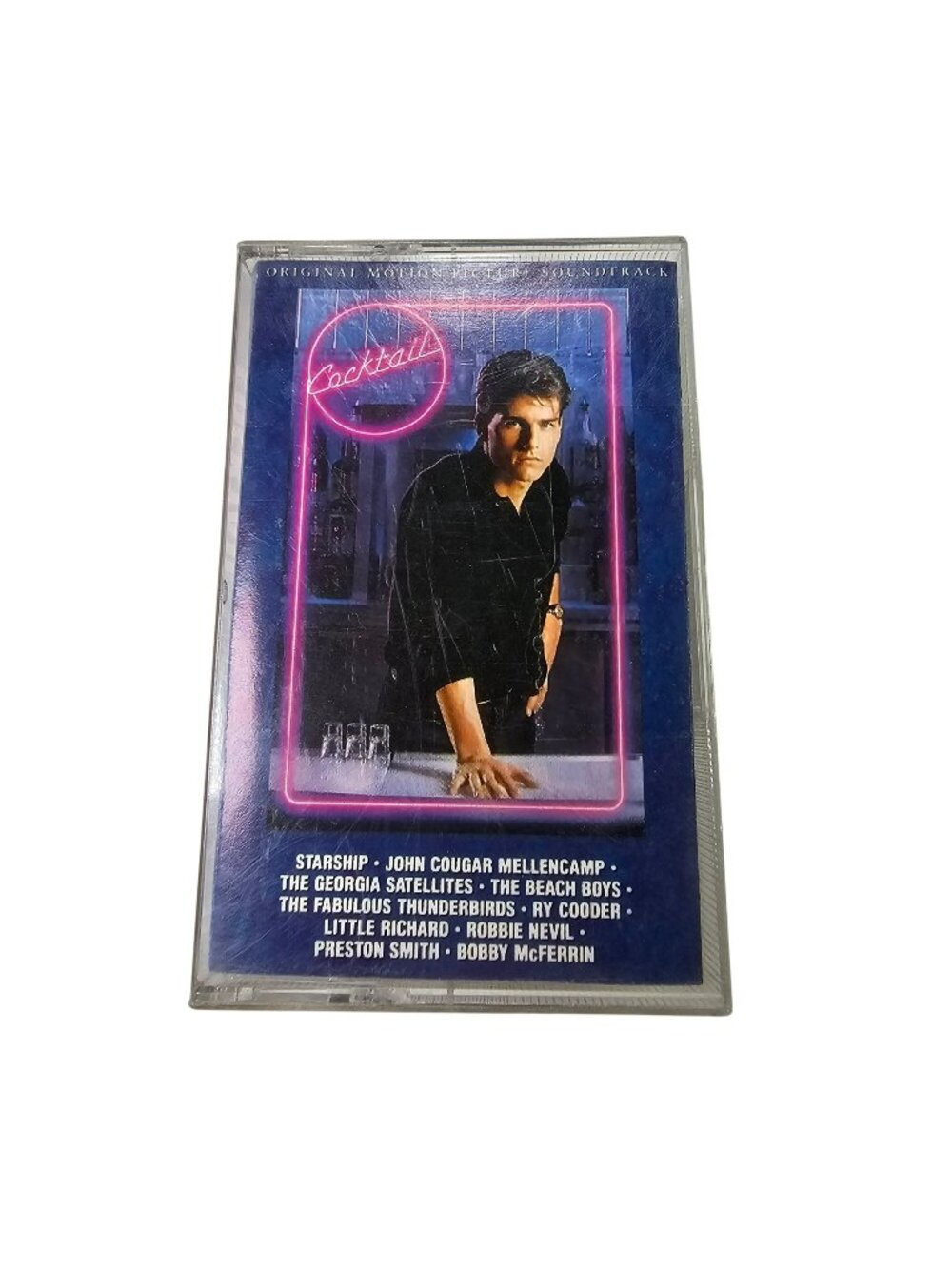 Cocktail Original Motion Picture Soundtrack Cassette Tape OST 1988 Electra